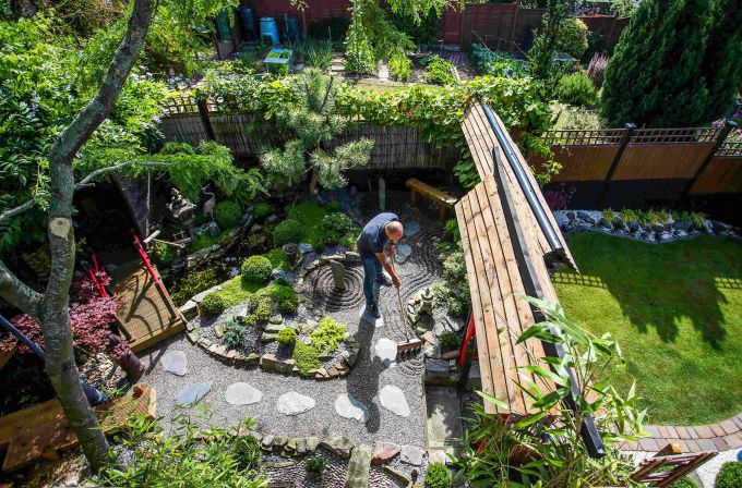 Dành 13 năm tạo khu vườn Nhật Bản